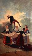 Francisco de Goya Der Hampelmann painting